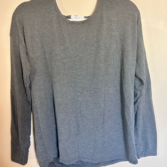Threads 4 Thought Sweaters - Threads 4 Thought Charcoal Long Sleeve Top